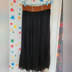 Magic Maxi Black Skirt 2X